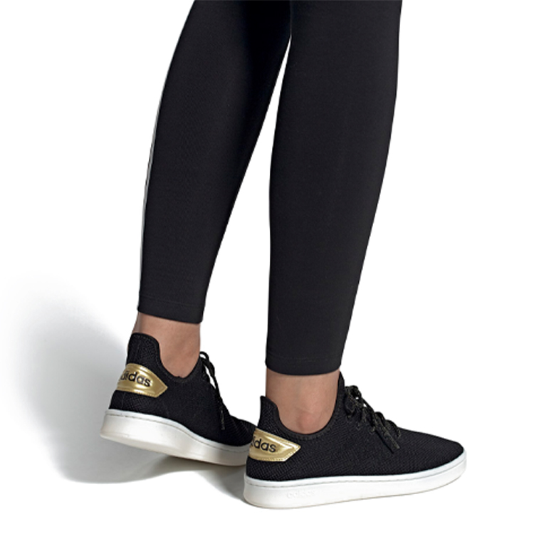 Sizing (W) adidas neo Court Adapt Schwarz/Gold EE8115