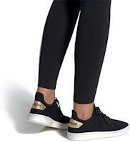 Sizing adidas neo Court Adapt 女款 黑金色