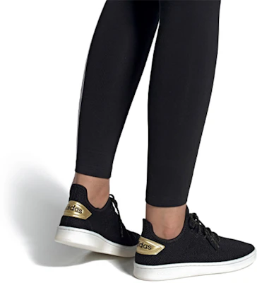 (W) adidas neo Court Adapt Schwarz/Gold EE8115 Sizing (W) adidas neo Court Adapt Schwarz/Gold EE8115