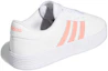 Shop (W) adidas Neo Court Bold ''Bianco Cloud Rosso Acido'' GY8582