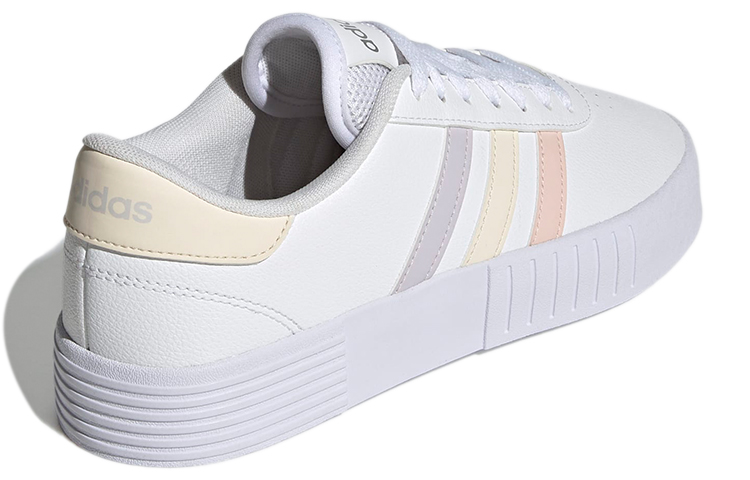 Shop (W) adidas Neo Court Bold ''Bianco Rosa Viola'' GZ2694