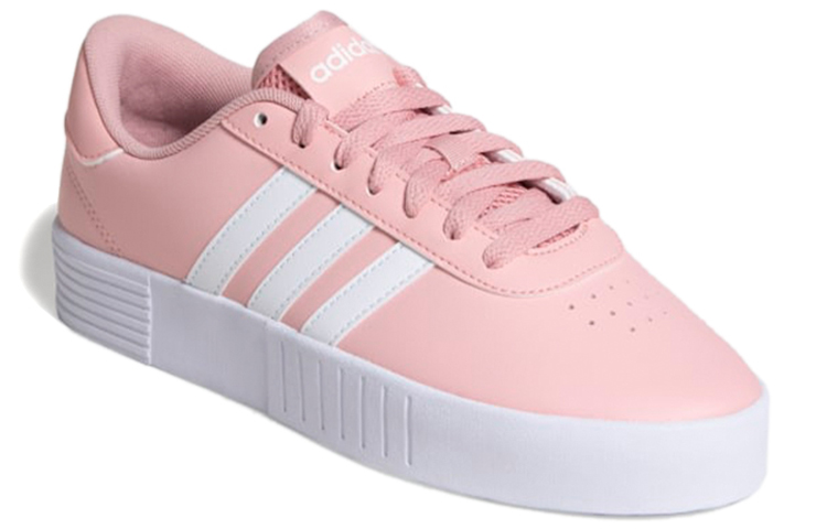 Lookbook (W) adidas neo Court Bold Roze/Wit FX3487