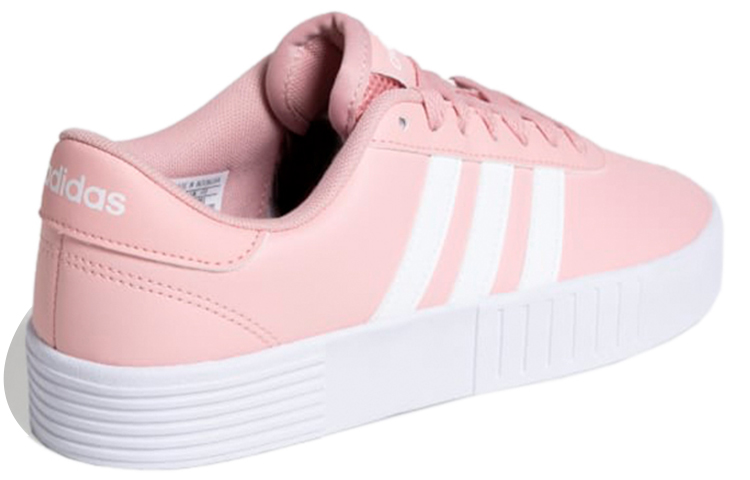 Shop (W) adidas neo Court Bold Roze/Wit FX3487