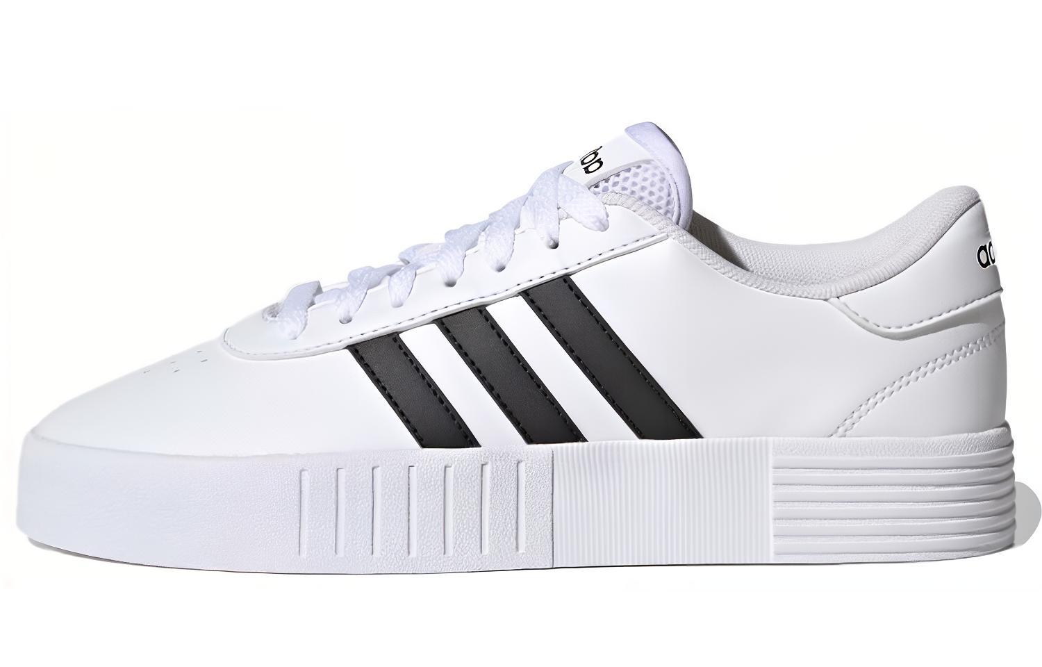 (Women) adidas neo Court Bold Shoes White/Black FY7795