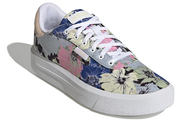 Lookbook (W) adidas NEO Court Platform CLN ''Grau Pink Blau'' GW9784