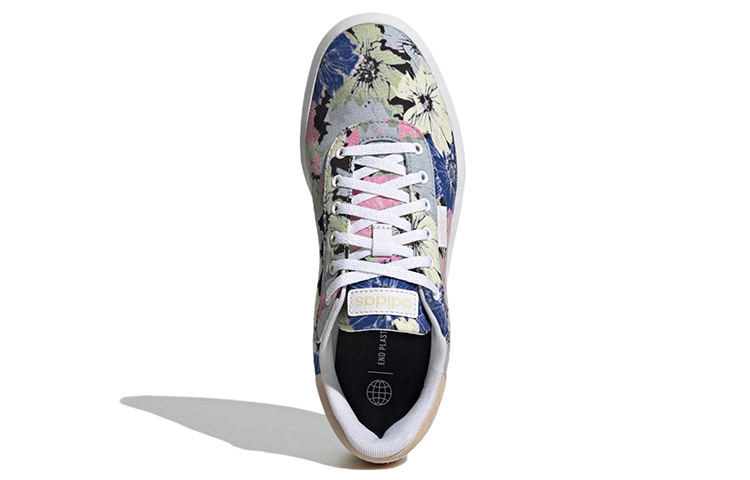 Purchase (W) adidas NEO Court Platform CLN ''Grau Pink Blau'' GW9784