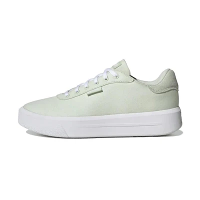 (W) Adidas Neo Court Platform Cln 'Linen Green'