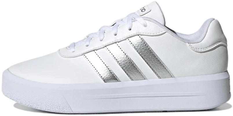 (W) adidas Neo Court Platform Schuhe ''Weiß Silber Metallic'' GV8996 Buy (W) adidas Neo Court Platform Schuhe ''Weiß Silber Metallic'' GV8996
