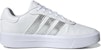 (W) adidas Neo Court Platform 'Putih Perak Metalik' Kasut GV8996