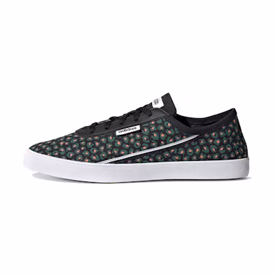(W) adidas neo Courtflash X 'Black Green'