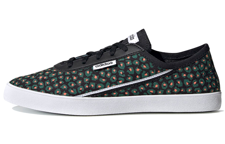 (Women) adidas neo Courtflash X 'Black Green' EH2549
