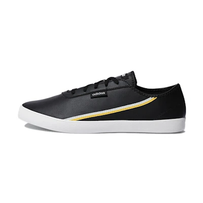 (W) adidas neo Courtflash X 'Black White Yellow'