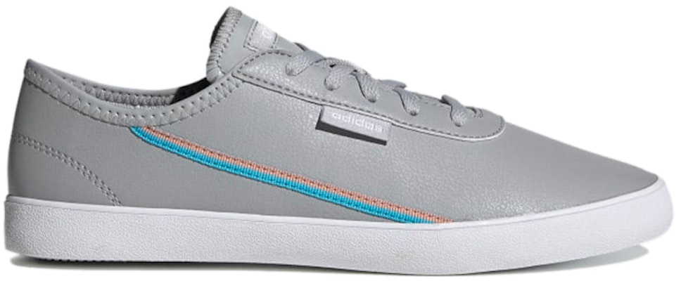 (Women) adidas neo Courtflash X 'Gray Pink Blue' EG4274 Order (Women) adidas neo Courtflash X 'Gray Pink Blue' EG4274