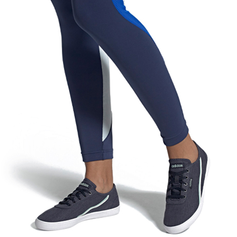 Sizing adidas neo Courtflash X 女款 藏青白