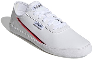 (W) adidas neo Courtflash X Putih/Merah 'Cement' EH2531 Lookbook (W) adidas neo Courtflash X Putih/Merah 'Cement' EH2531