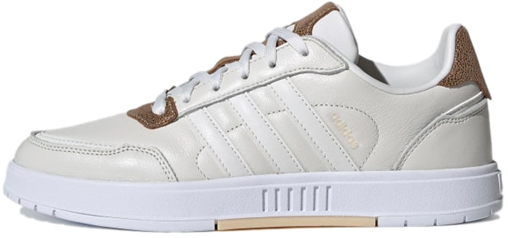 women-adidas-neo-courtmaster-cream-brown-white-fy-8662