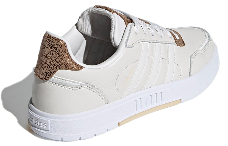 Shop (W) adidas neo Courtmaster ''Crema Marrone Bianco'' FY8662