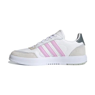 (W) adidas NEO Courtmaster 'White Pink Grey'