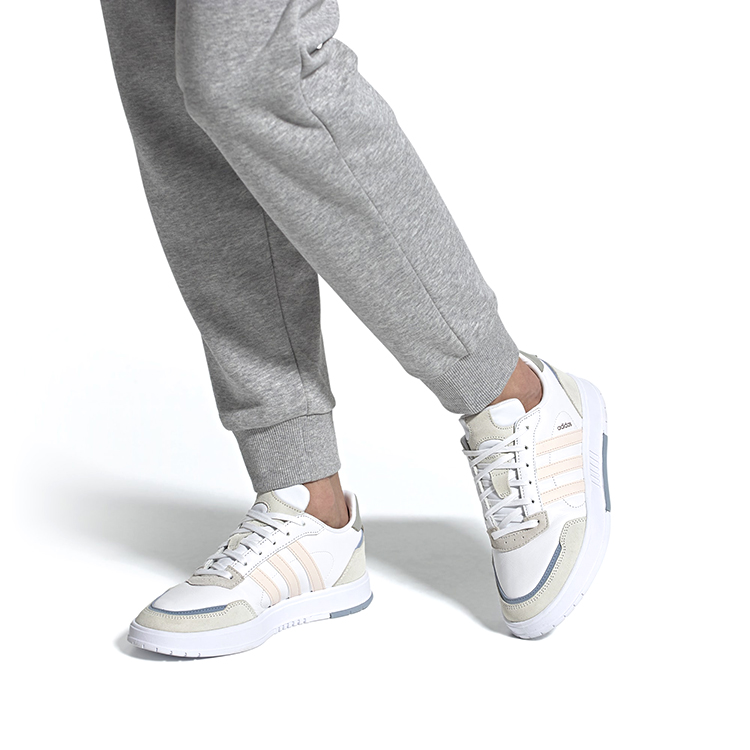 Details for (W) 阿迪达斯NEO Courtmaster 白/粉/蓝 FW2897