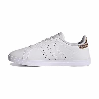 (W) adidas neo Courtpoint 'White Leopard'