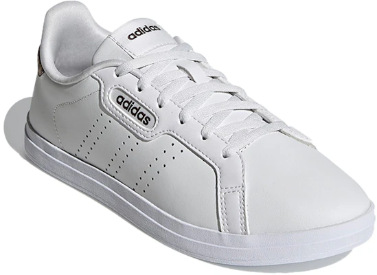 adidas neo Courtpoint 低筒 板鞋 女款 白棕色 Lookbook adidas neo Courtpoint 低筒 板鞋 女款 白棕色