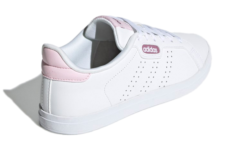 Shop adidas neo Courtpoint Base 低筒 運動板鞋 女版 白粉