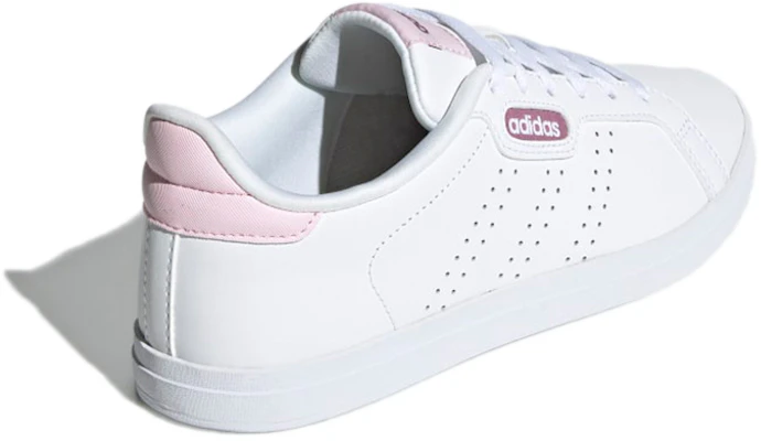 adidas neo Courtpoint Base 低筒 運動板鞋 女版 白粉 Shop adidas neo Courtpoint Base 低筒 運動板鞋 女版 白粉