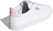 Shop adidas neo Courtpoint Base 低筒 運動板鞋 女版 白粉