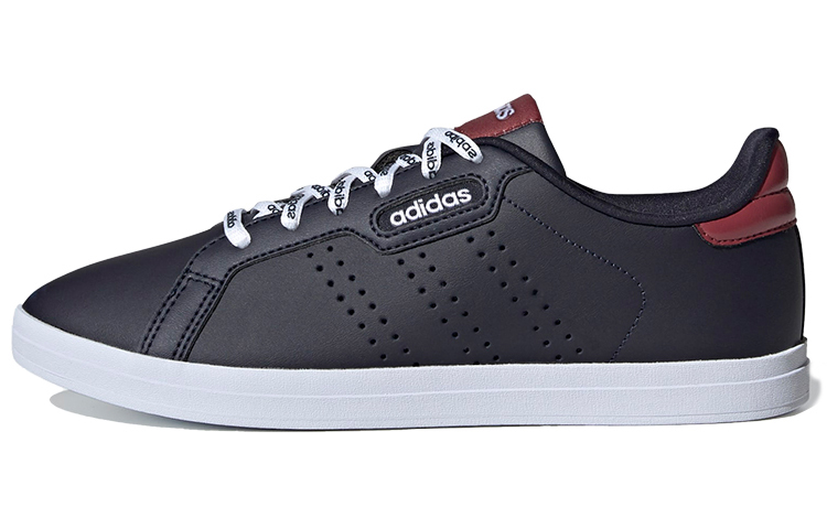 (Women) adidas neo Courtpoint Cl X 'Black Red' FW7645