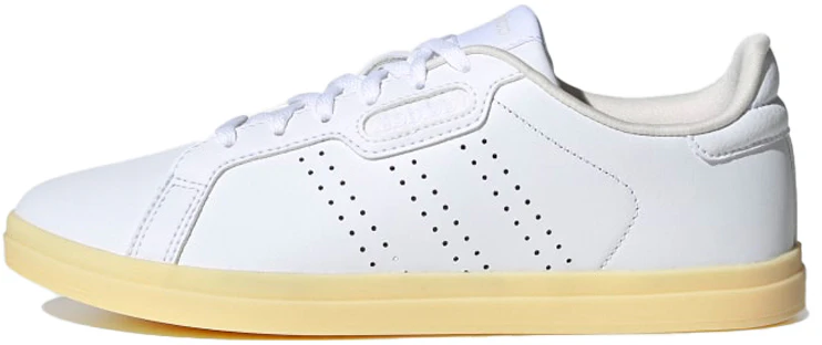 women-adidas-neo-courtpoint-cl-x-white-yellow-fw-7387