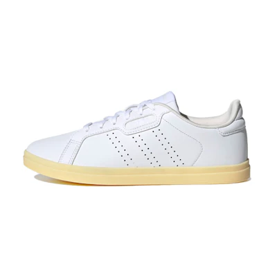 (W) adidas neo Courtpoint Cl X 'White Yellow'