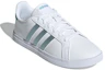 Lookbook adidas neo Courtpoint 休閒 輕便透氣 低筒 板鞋 女款 白藍