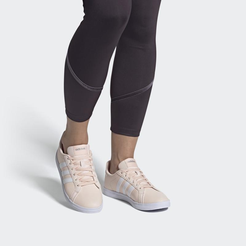 Sizing (W) adidas neo Courtpoint X Rose/Blanc FW3255