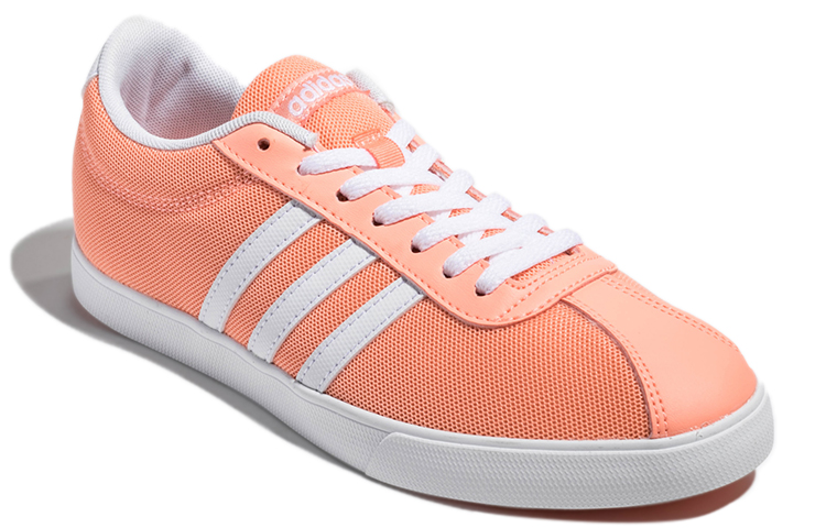 Lookbook adidas neo Courtset 輕便 低筒 滑板鞋 女款 橙色