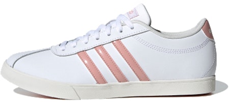 (Women) adidas neo Courtset 'white/pink' EG4083 (Women) adidas neo Courtset 'white/pink' EG4083