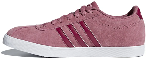 (Women) adidas neo Courtset Pink/Red B44618 (Women) adidas neo Courtset Pink/Red B44618