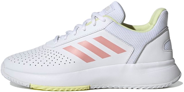 women-adidas-neo-courtsmash-white-pink-yellow-eg-4206