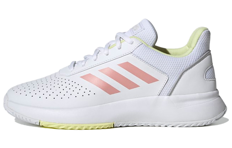Buy (W) adidas Neo Courtsmash ''Weiß Rosa Gelb'' EG4206
