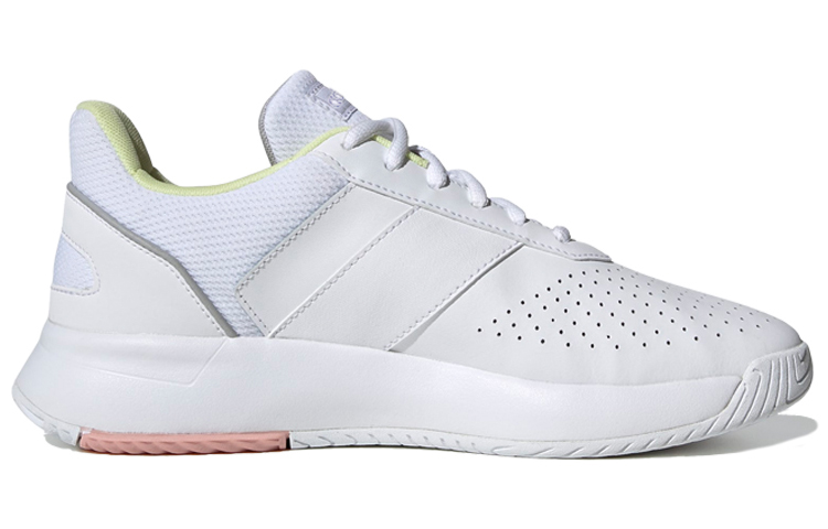 Order (W) adidas Neo Courtsmash ''Weiß Rosa Gelb'' EG4206