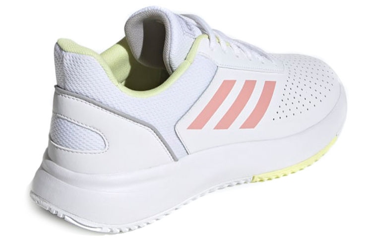 Shop (W) adidas Neo Courtsmash ''Weiß Rosa Gelb'' EG4206