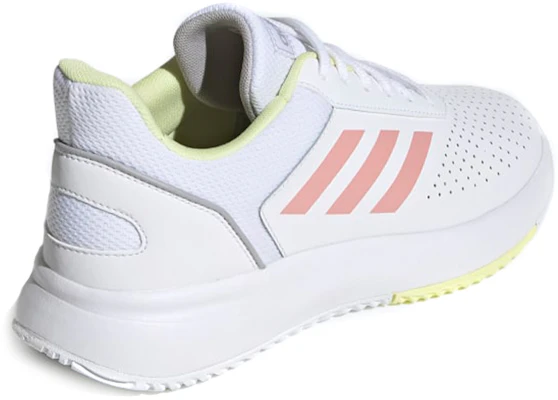 (W) adidas Neo Courtsmash ''Weiß Rosa Gelb'' EG4206 Shop (W) adidas Neo Courtsmash ''Weiß Rosa Gelb'' EG4206