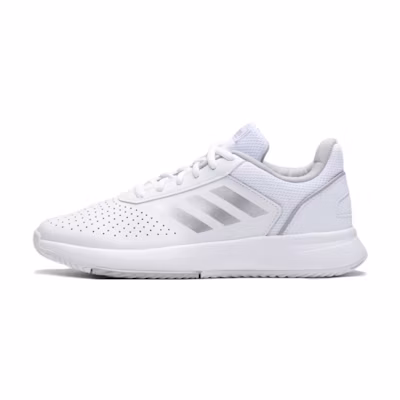 (W) adidas neo Courtsmash 'White Silver'