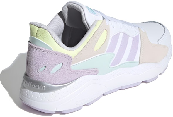 (Women) adidas neo Crazychaos 'White Green' FW5727 Lookbook (Women) adidas neo Crazychaos 'White Green' FW5727