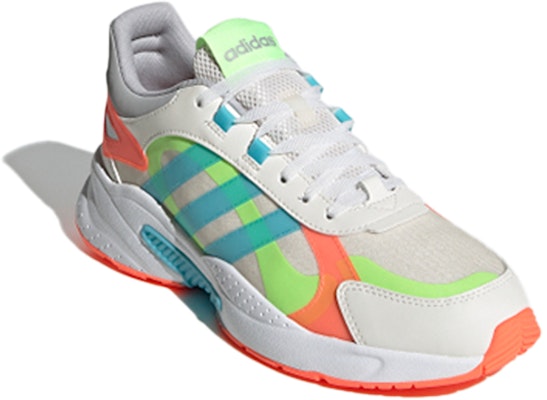 (Women) adidas neo Crazychaos Shadow 'Blue Green Orange' FY5991 Lookbook (Women) adidas neo Crazychaos Shadow 'Blue Green Orange' FY5991