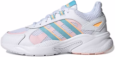 (Women) adidas neo Crazychaos Shadow Running Shoes White/Blue/Pink FZ1287 (Women) adidas neo Crazychaos Shadow Running Shoes White/Blue/Pink FZ1287