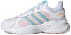 (W) adidas neo Crazychaos Shadow Kasut Larian Putih/Biru/Merah Jambu FZ1287