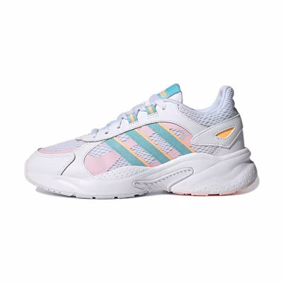 (W) adidas neo Crazychaos Shadow Running Shoes White/Blue/Pink