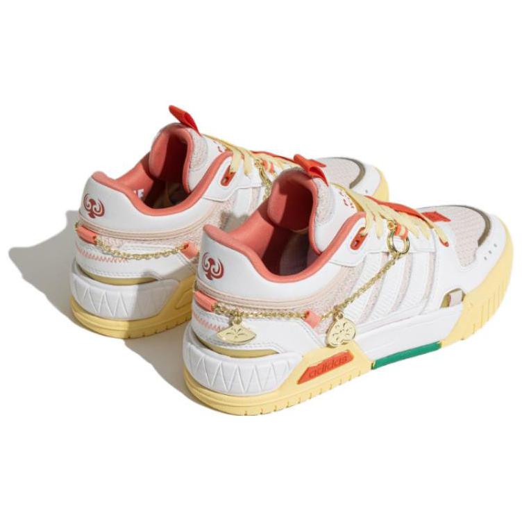 Lookbook (W) Adidas Neo D-PAD W Basketbalschoenen ''Wit Roze'' HQ7015