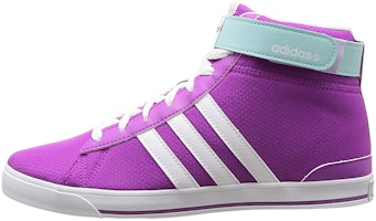 (Women) adidas NEO Daily Twist Mid 'Purple White Velcro' F97742 (Women) adidas NEO Daily Twist Mid 'Purple White Velcro' F97742