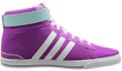 Order (W) 아디다스 네오 데일리 트위스트 미드 (보라/화이트 벨크로) F97742